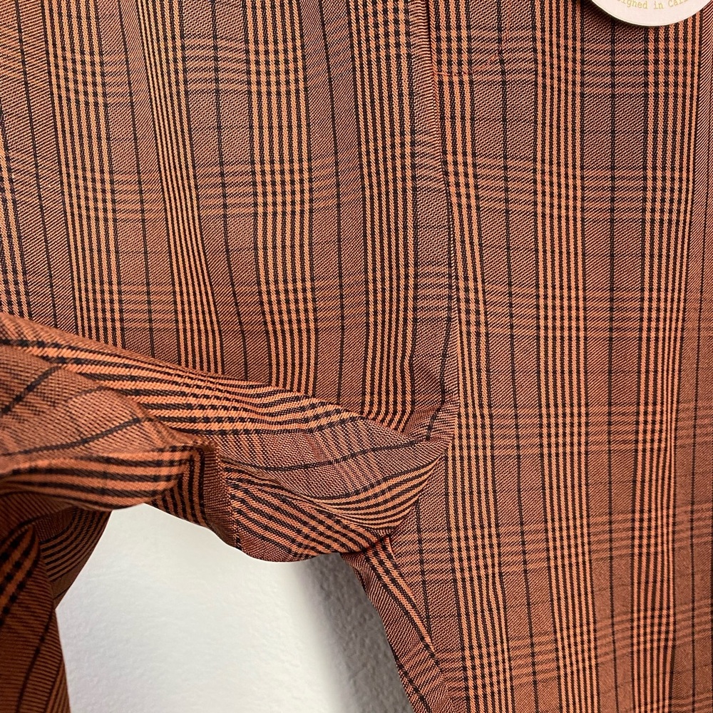 SOLD Wild Honey 🍂 Fall Plaid High Waisted Pants NWT - Picture 7 of 15